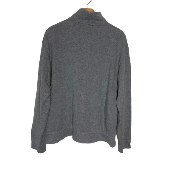 Polo Ralph Lauren Estate Rib Men’s XL Gray textured full zip jacket Preppy Y2K - Picture 5 of 7
